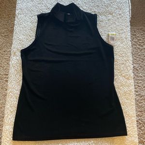 Chamber club black velvet turtle neck